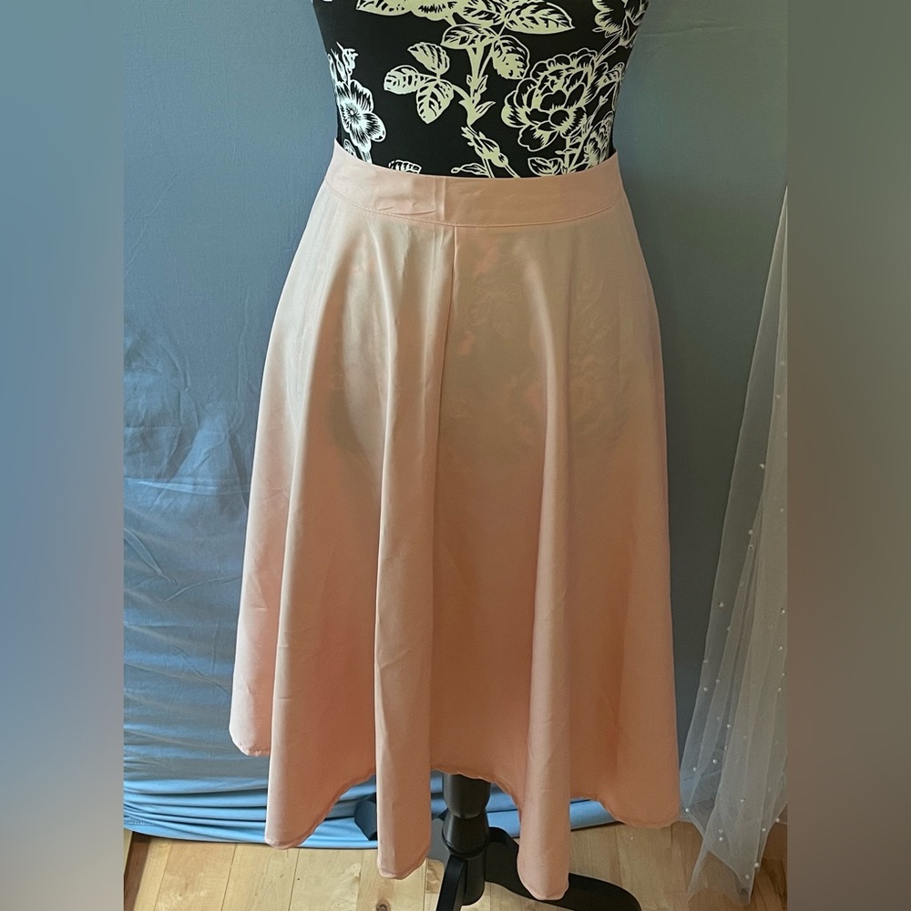 Peach skirt